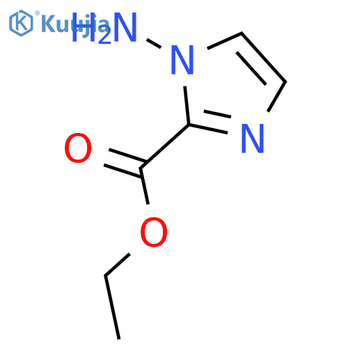 ethyl 1-amino-1H-imidazole-2-carboxylate structure