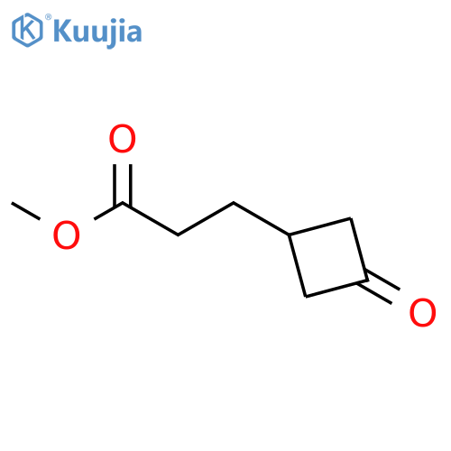 METHYL 3-(3-OXOCYCLOBUTYL)PROPANOATE structure