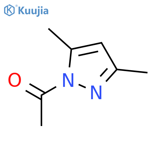 1-(3,5-Dimethyl-pyrazol-1-yl)ethanone structure