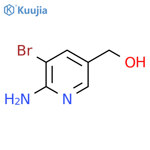 (6-Amino-5-bromopyridin-3-yl)methanol structure