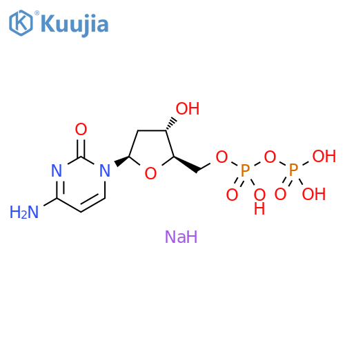 2'-脱氧胞苷 5'-(三氢连二磷酸酯)三钠盐 structure