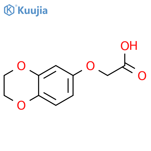 (2,3-Dihydro-benzo1,4dioxin-6-yloxy)-acetic Acid structure