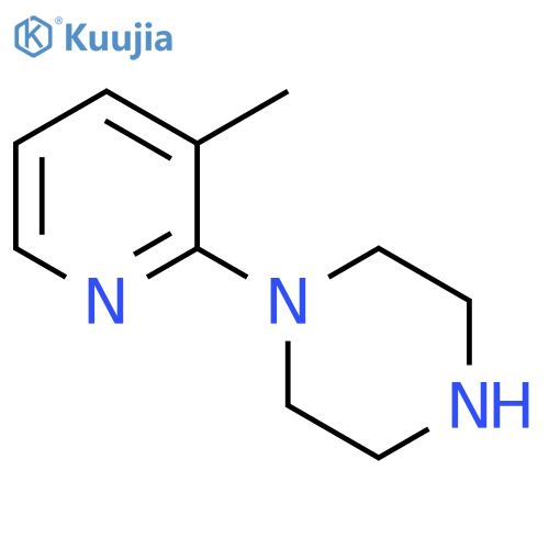 1-(3-Methyl-2-pyridinyl)piperazine structure