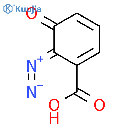 1,3-Cyclohexadiene-1-carboxylicacid, 6-diazo-5-oxo- structure