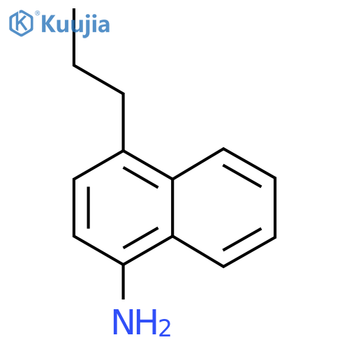 4-Propylnaphthalen-1-amine structure