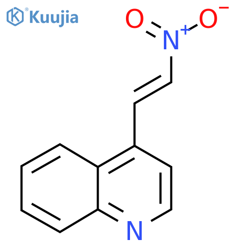 4-(2-nitroethenyl)quinoline structure