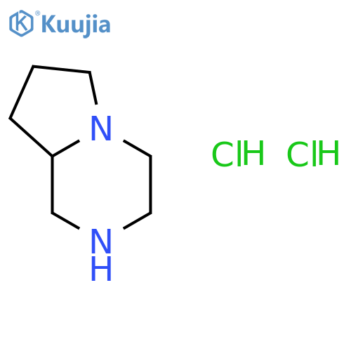 (R)-Octahydropyrrolo[1,2-a]pyrazine dihydrochloride structure