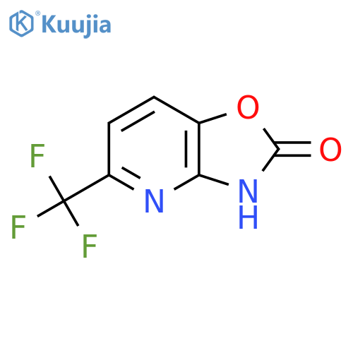 5-(Trifluoromethyl)oxazolo[4,5-b]pyridin-2(3H)-one structure