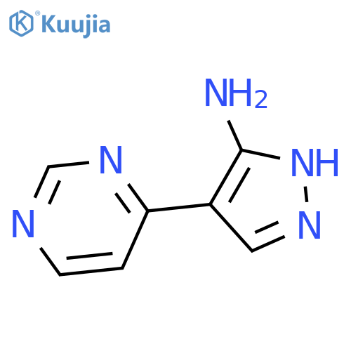 4-(Pyrimidin-4-YL)-1H-pyrazol-5-amine structure