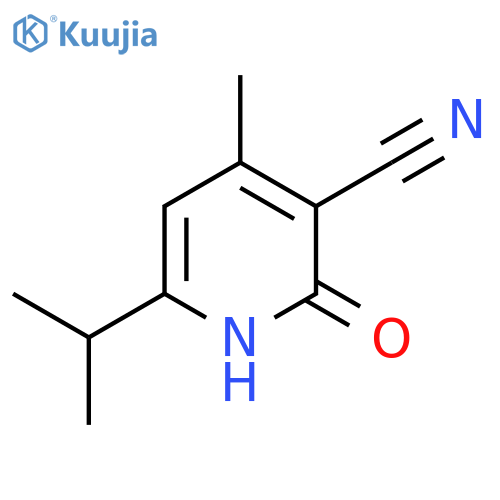 6-Isopropyl-4-methyl-2-oxo-1,2-dihydropyridine-3-carbonitrile structure
