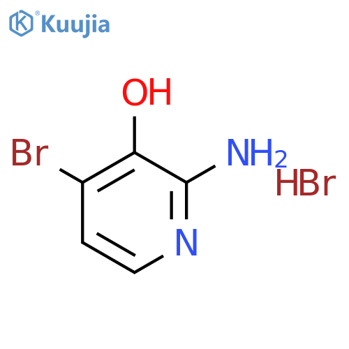2-Amino-4-bromopyridin-3-ol hydrobromide structure