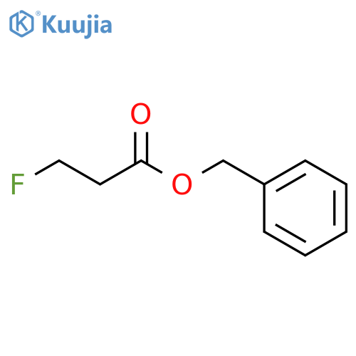 Benzyl 3-fluoropropanoate structure