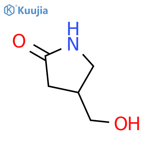 (4R)-4-(hydroxymethyl)-2-Pyrrolidinone structure
