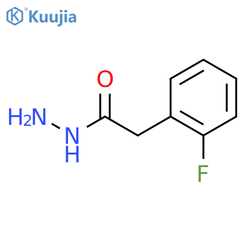 2-(2-fluorophenyl)acetohydrazide structure