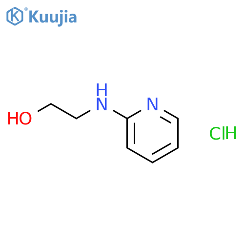 Ethanol,2-(2-pyridinylamino)-, hydrochloride (1:1) structure