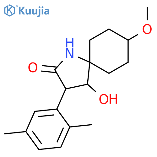 Spirotetramat Metabolite BYI08330-mono-hydroxy structure