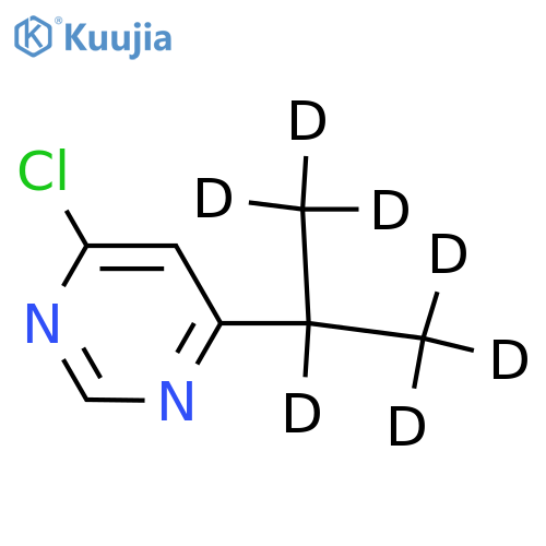 4-Chloro-6-(iso-propyl-d7)-pyrimidine structure