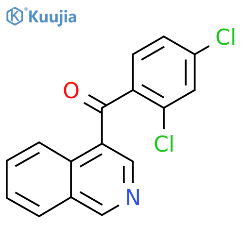 4-(2,4-Dichlorobenzoyl)isoquinoline structure