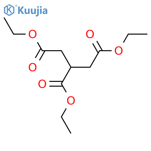 1,2,3-Propanetricarboxylicacid, 1,2,3-triethyl ester structure
