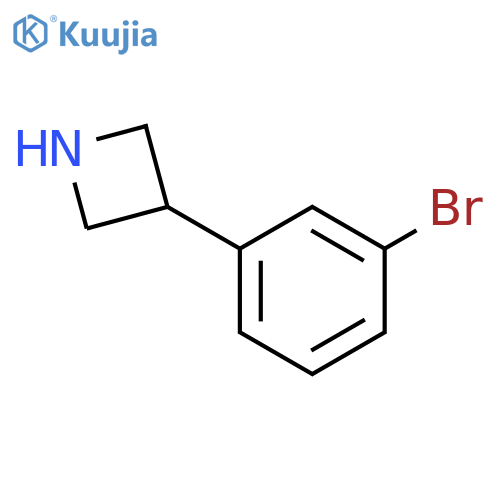 3-(3-bromophenyl)azetidine structure