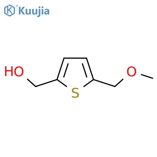 (5-(Methoxymethyl)thiophen-2-yl)methanol structure