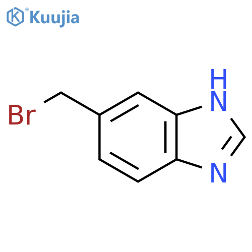 5-(Bromomethyl)-1H-benzodimidazole structure
