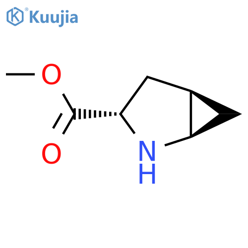 methyl (1R,3S,5R)-2-azabicyclo3.1.0hexane-3-carboxylate structure