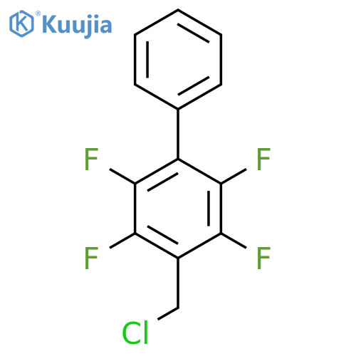 4-Phenyl-2,3,5,6-tetrafluorobenzyl chloride structure