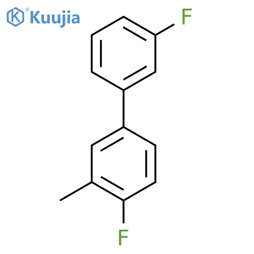 3',4-Difluoro-3-methylbiphenyl structure