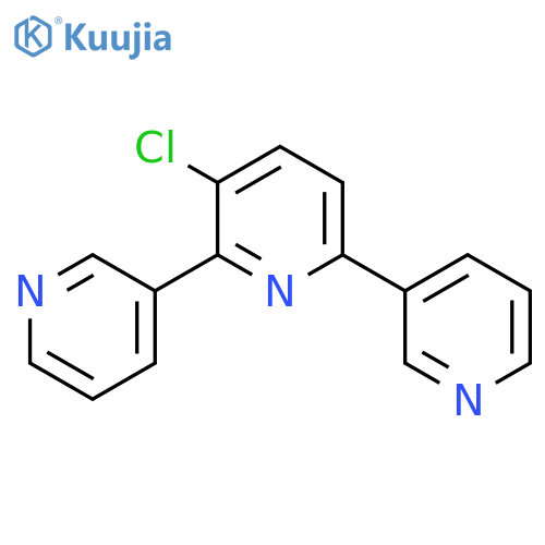 3-Chloro-2,6-di(pyridin-3-yl)pyridine structure
