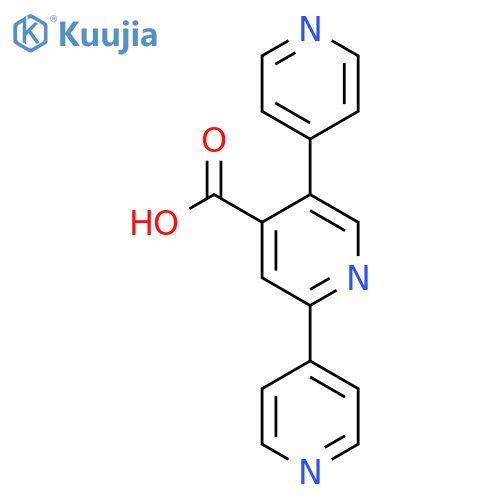 2,5-Di(pyridin-4-yl)isonicotinic acid structure