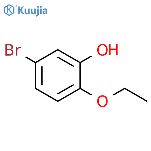 5-bromo-2-ethoxyphenol structure