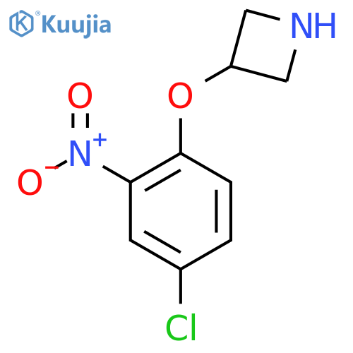 3-(4-Chloro-2-nitrophenoxy)azetidine structure