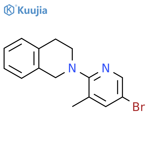 2-(5-Bromo-3-methyl-2-pyridinyl)-1,2,3,4-tetrahydroisoquinoline structure