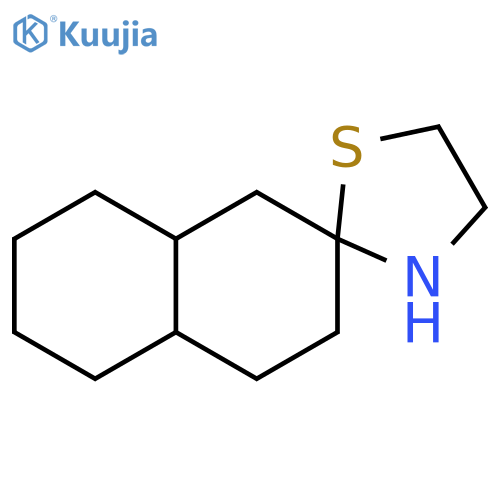 octahydro-1H-spiro[naphthalene-2,2'-[1,3]thiazolidine] structure