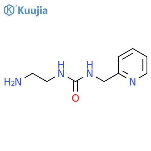 3-(2-aminoethyl)-1-(pyridin-2-yl)methylurea structure