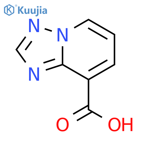 [1,2,4]Triazolo[1,5-a]pyridine-8-carboxylic acid structure