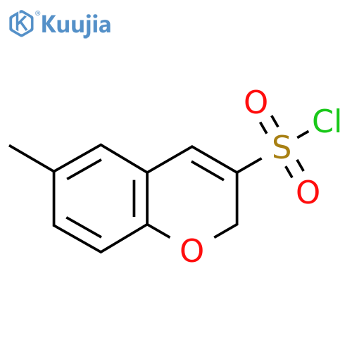 6-methyl-2H-chromene-3-sulfonyl chloride structure
