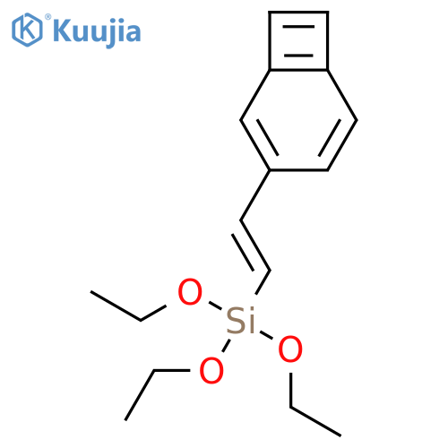 4-[2-(Triethoxysilyl)vinyl]benzocyclobutene structure