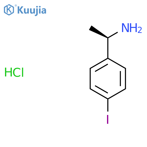 (R)-1-(4-Iodophenyl)ethanamine hydrochloride structure
