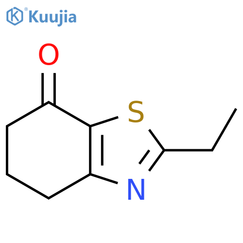 2-ethyl-4,5,6,7-tetrahydro-1,3-benzothiazol-7-one structure