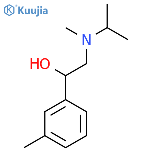 2-[Methyl(propan-2-yl)amino]-1-(3-methylphenyl)ethan-1-ol structure
