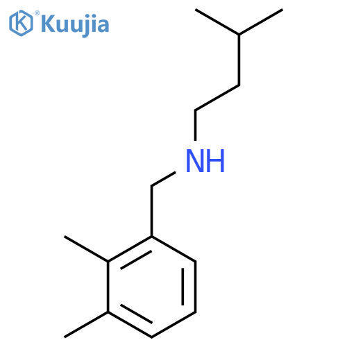 [(2,3-Dimethylphenyl)methyl](3-methylbutyl)amine structure