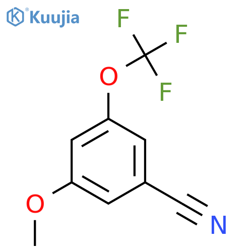 3-Methoxy-5-(trifluoromethoxy)benzonitrile structure