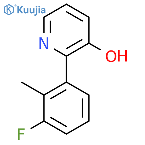 2-(3-Fluoro-2-methylphenyl)pyridin-3-ol structure