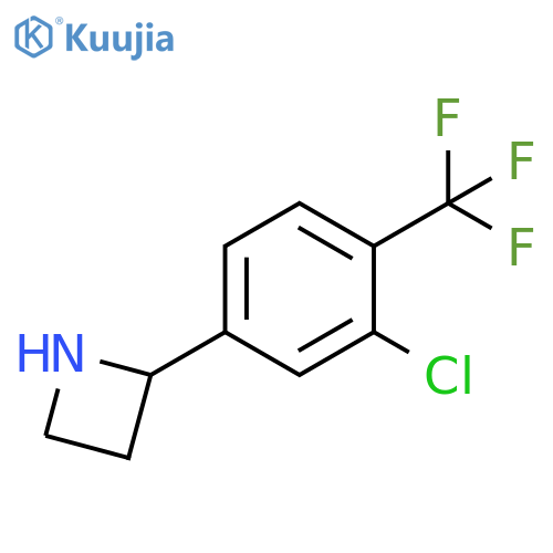 2-3-chloro-4-(trifluoromethyl)phenylazetidine structure
