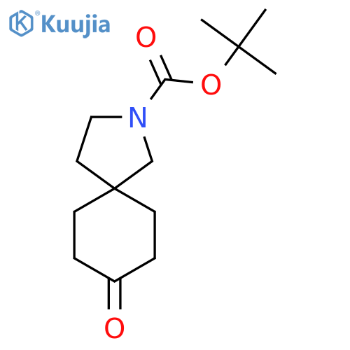 tert-butyl 8-oxo-2-azaspiro4.5decane-2-carboxylate structure