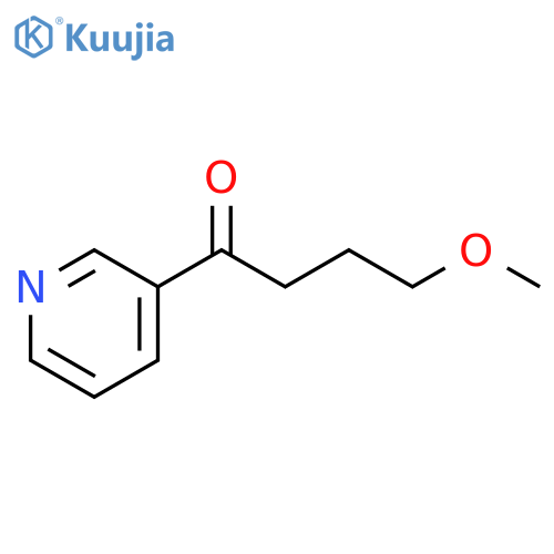 4-methoxy-1-(pyridin-3-yl)butan-1-one structure