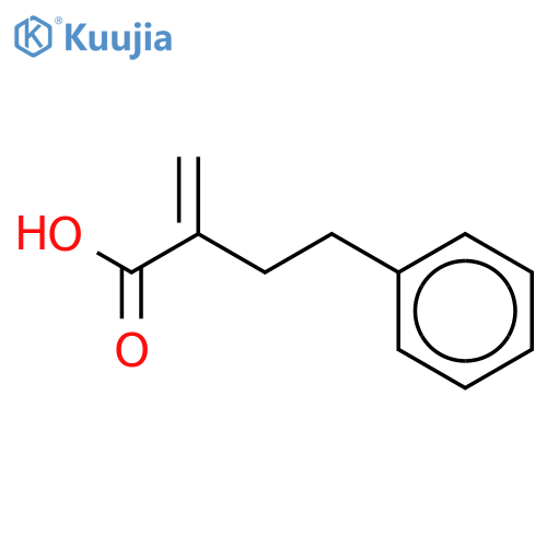 2-methylidene-4-phenylbutanoic acid structure