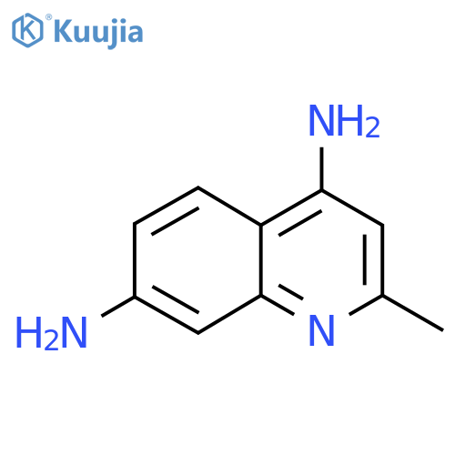 2-Methylquinoline-4,7-diamine structure